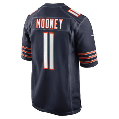 C.Bears #11 Darnell Mooney Navy Game Jersey Stitched American Football Jerseys - Main View