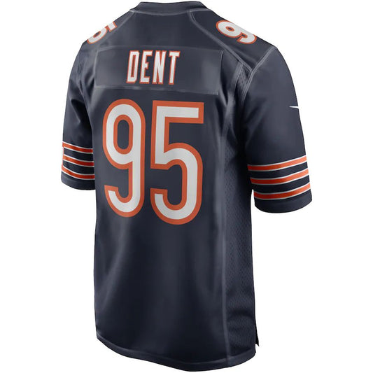C.Bears #95 Richard Dent Navy Game Retired Player Jersey Stitched American Football Jerseys - Main View