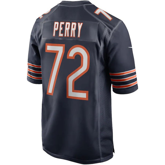 C.Bears #72 William Perry Navy Game Retired Player Jersey Stitched American Football Jerseys - Main View