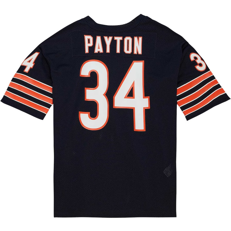 C.Bears #34 Walter Payton 1983 Mitchell & Ness Authentic Throwback Retired Player Jersey - Navy Stitched American Football Jerseys - Main View