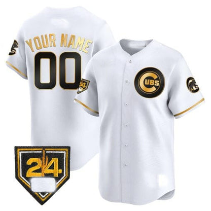 Custom Chicago Cubs 2024 Spring Training Patch Vapor Premier Limited V2– All Stitched Baseball Jersey view 2