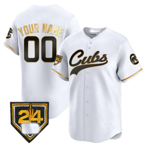 Custom Chicago Cubs 2024 Spring Training Patch Vapor Premier Limited– All Stitched Baseball Jersey view 5