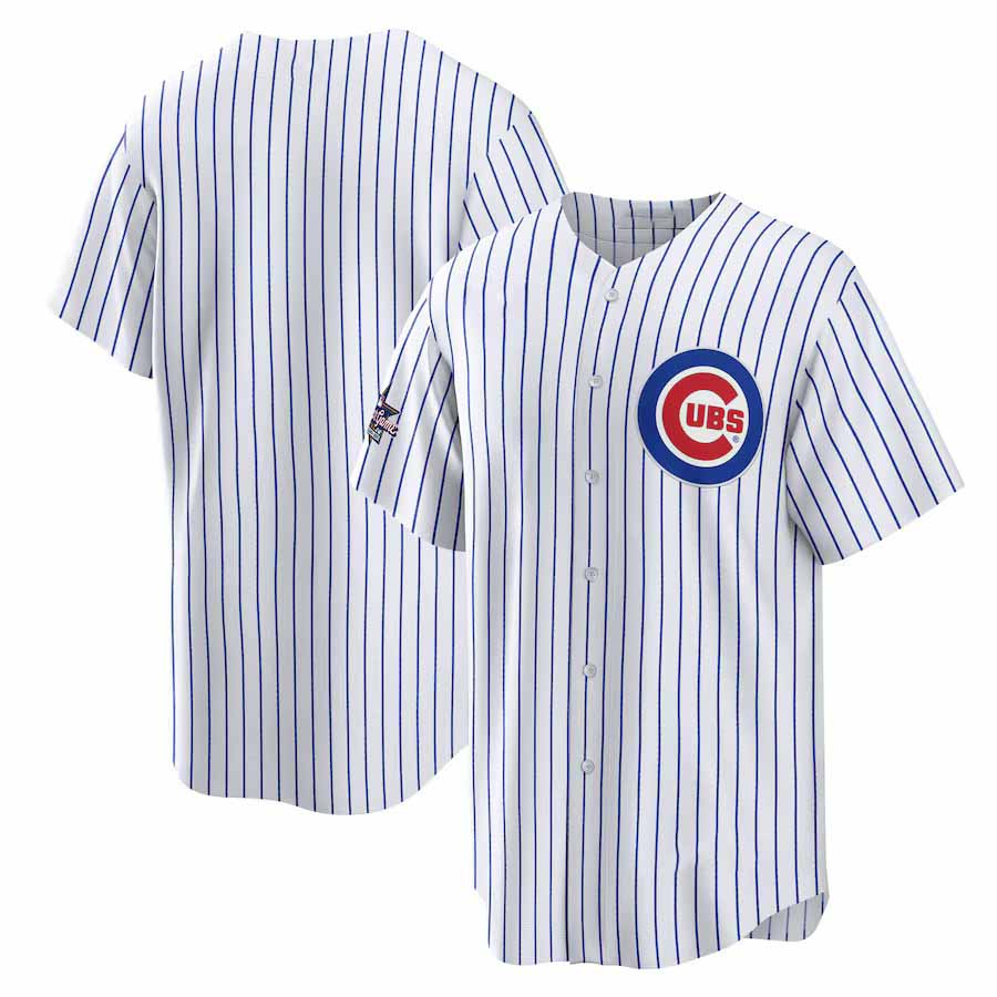 Chicago Cubs 2025 All-Star Game Home Replica Jersey - White Stitched Baseball Jersey - Main View