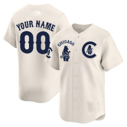 Custom Chicago Cubs Special Vapor Premier Limited V2– All Stitched Baseball Jersey view 2