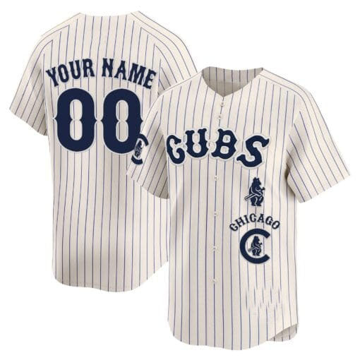 Custom Chicago Cubs Special Vapor Premier Limited– All Stitched Baseball Jersey - Main View