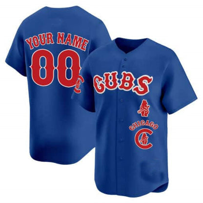 Custom Chicago Cubs Special Vapor Premier Limited– All Stitched Baseball Jersey view 4