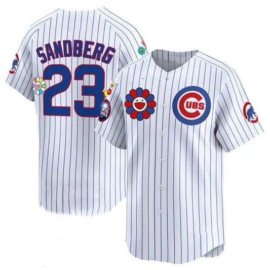 Chicago Cubs #23 Ryne Sandberg White 2025 Tokyo Series Limited Stitched Baseball Jersey - Main View