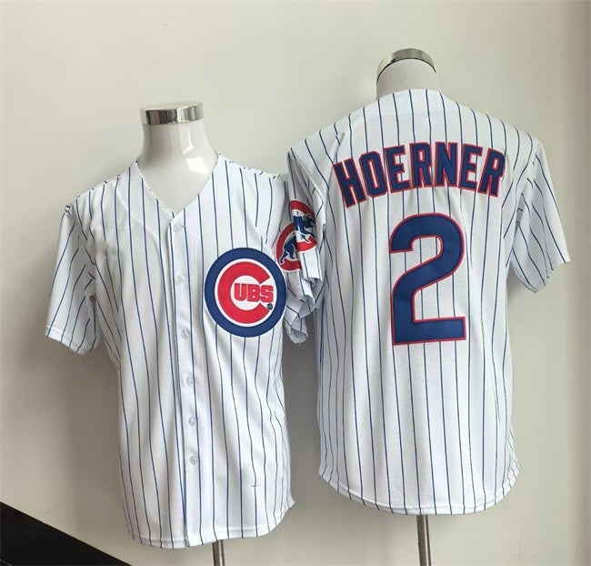 Chicago Cubs #2 Alex Bregman White Cool Base Stitched Jersey - Main View
