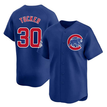 Chicago Cubs #30 Kyle Tucker Royal 2025 Limited Stitched Baseball Jersey - Main View