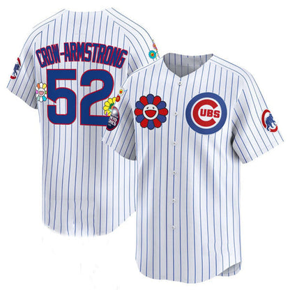 Chicago Cubs #52 Pete Crow-Armstrong White 2025 Tokyo Series Limited Stitched Baseball Jersey - Main View