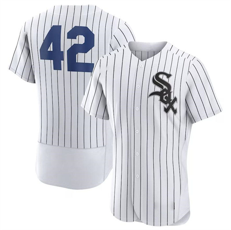 Chicago White Sox 2023 #42 Jackie Robinson White Day Authentic Jersey Baseball Jerseys - Main View
