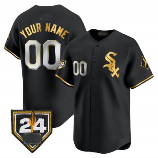 Custom Chicago White Sox 2024 Spring Training Patch Vapor Premier Limited- All Stitched Baseball Jersey