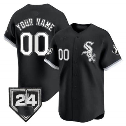 Custom Chicago White Sox 2024 Spring Training Patch Vapor Premier Limited- All Stitched Baseball Jersey