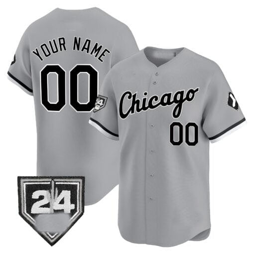 Custom Chicago White Sox 2024 Spring Training Patch Vapor Premier Limited- All Stitched Baseball Jersey