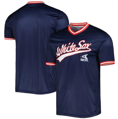 Chicago White Sox Navy Stitches Cooperstown Collection Team Jersey Baseball Jerseys - Main View