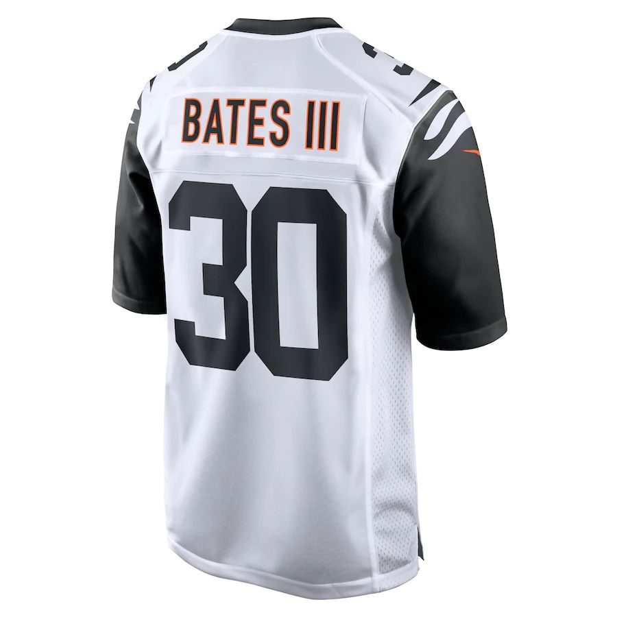C.Bengals #30 Jessie Bates III White Alternate Game Jersey Stitched American Football Jerseys - Main View