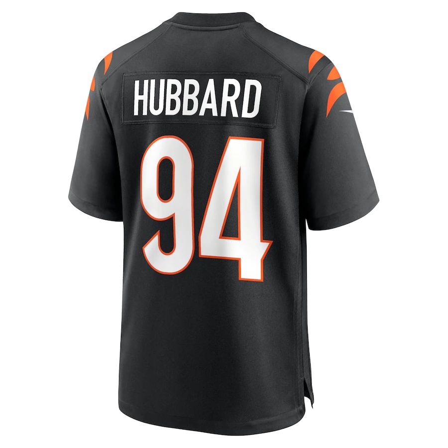 C.Bengals #94 Sam Hubbard Black Player Game Jersey Stitched American Football Jerseys - Main View