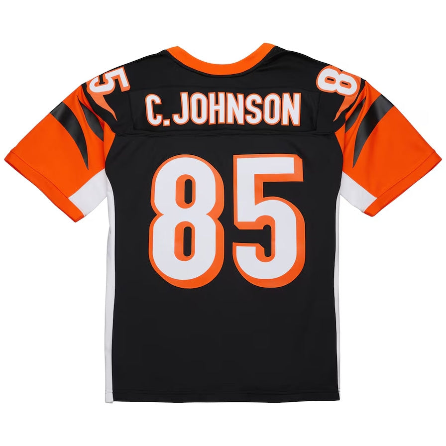 C.Bengals #85 Chad Johnson Mitchell & Ness 2004 Legacy Replica Jersey - Black American Football Jerseys - Main View