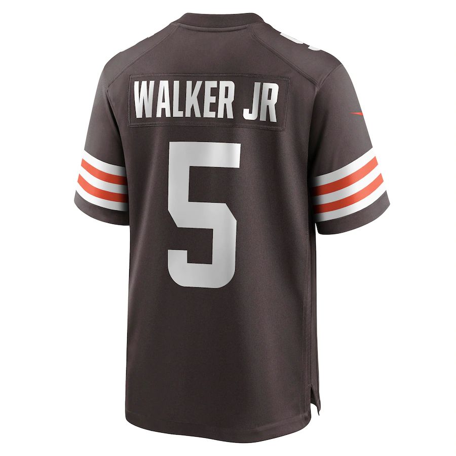 C.Browns #5 Anthony Walker Jr. Brown Player Game Jersey Stitched American Football Jerseys - Main View