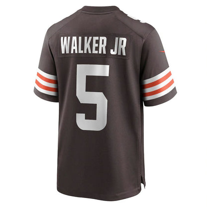 C.Browns #5 Anthony Walker Jr. Brown Player Game Jersey Stitched American Football Jerseys - Main View