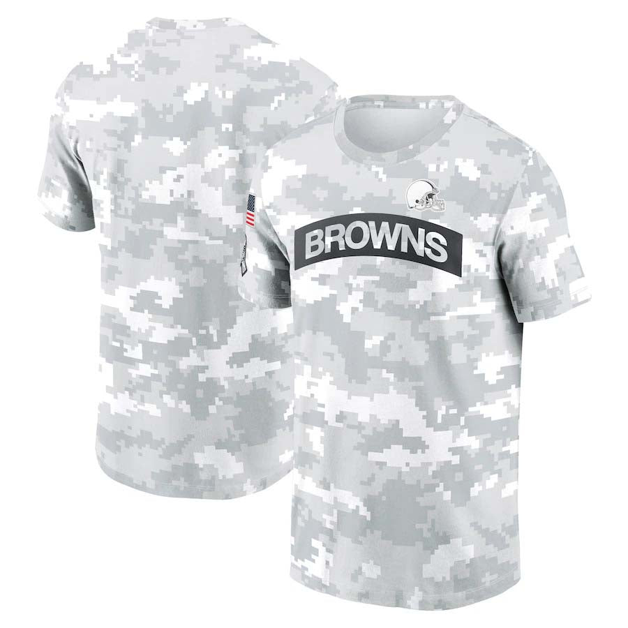C.Browns 2024 Salute To Service Club Pullover T-Shirt Birthday and Christmas gifts Stitched American Football Jerseys - Main View