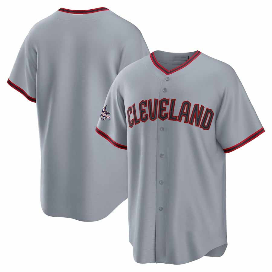Cleveland Guardians 2025 All-Star Game Jersey Away Replica Jersey - Gray Baseball Jersey - Main View