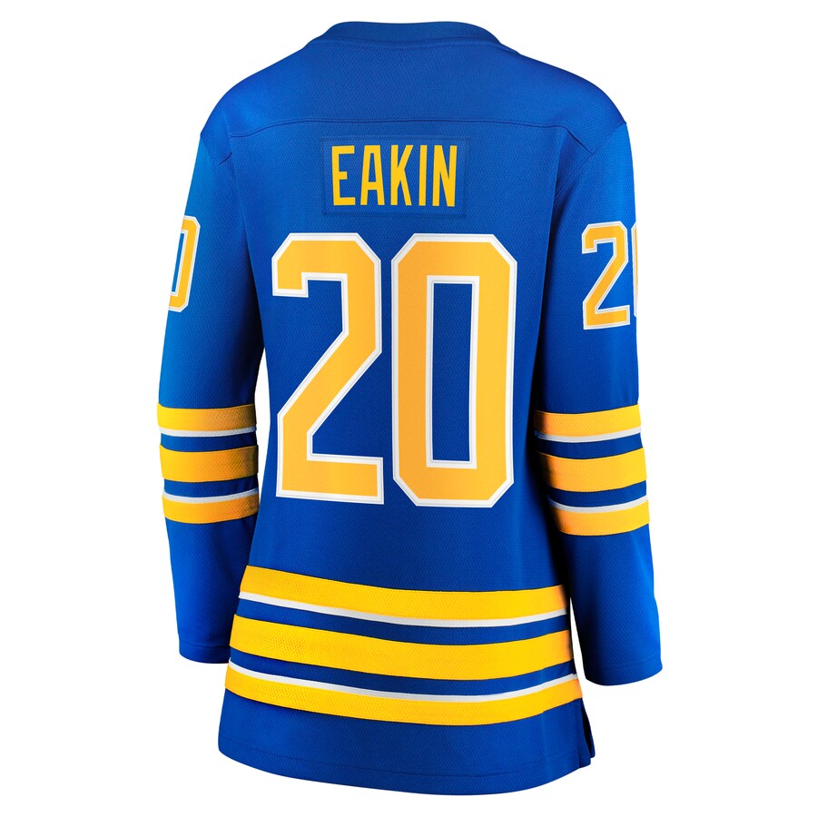 B.Sabres #20 Cody Eakin Fanatics Branded Women's Home Breakaway Jersey Royal Stitched American Hockey Jerseys - Main View