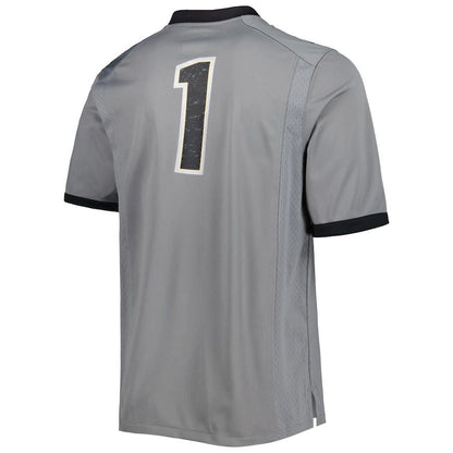 #1 C.Buffaloes Untouchable Replica Football Jersey Silver Stitched American College Jerseys - Main View
