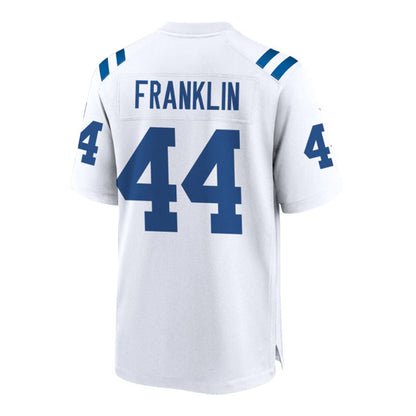 IN.Colts #44 Zaire Franklin White Alternate Game Stitched American Football Jerseys - Main View