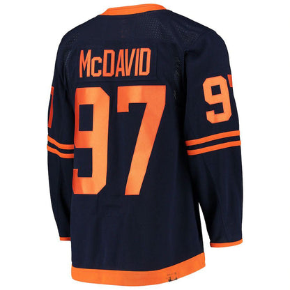 E.Oilers #97 Connor McDavid Alternate Primegreen Authentic Pro Player Jersey Navy Stitched American Hockey Jerseys - Main View