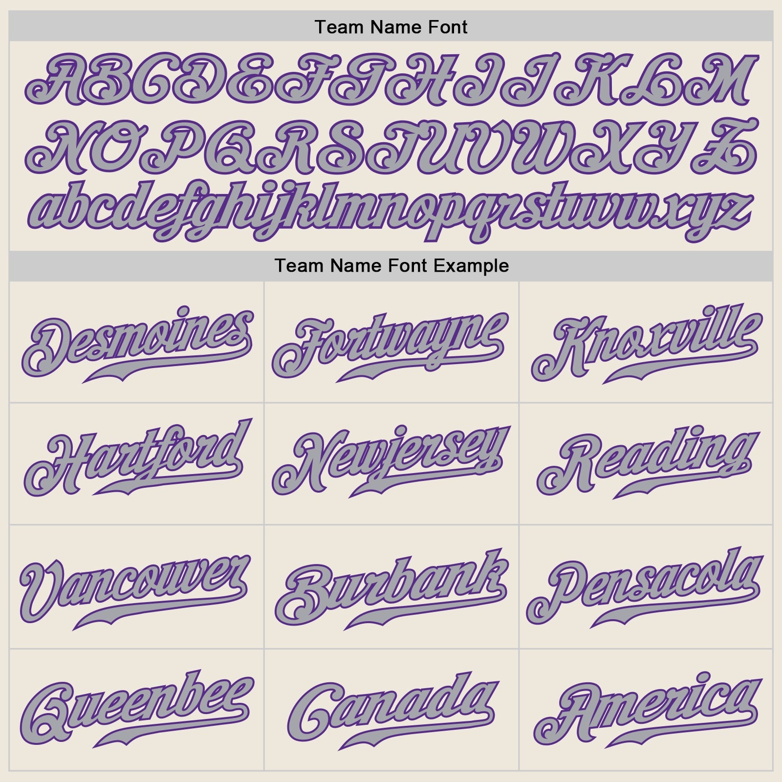 Custom Cream Purple-Gray Authentic Baseball Jersey view 6