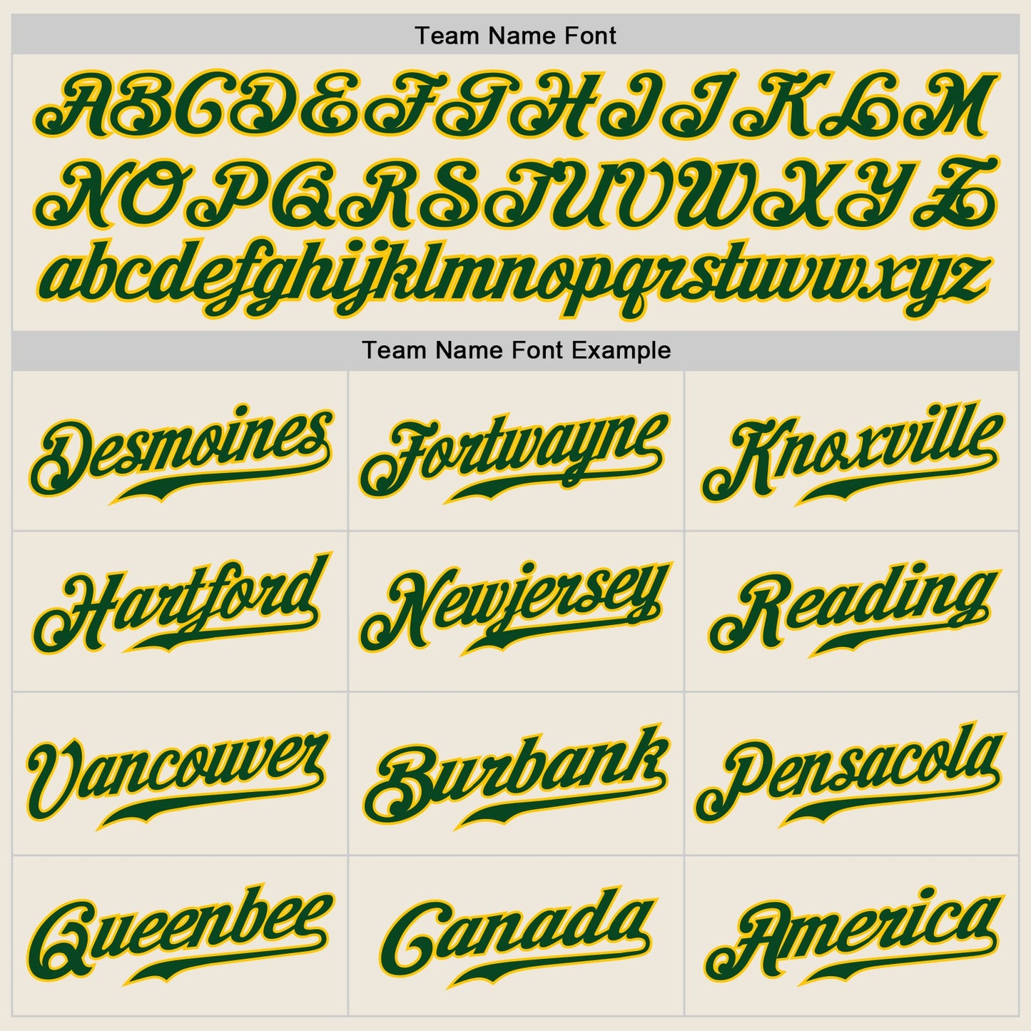 Custom Cream Green-Gold Authentic Baseball Jersey view 5