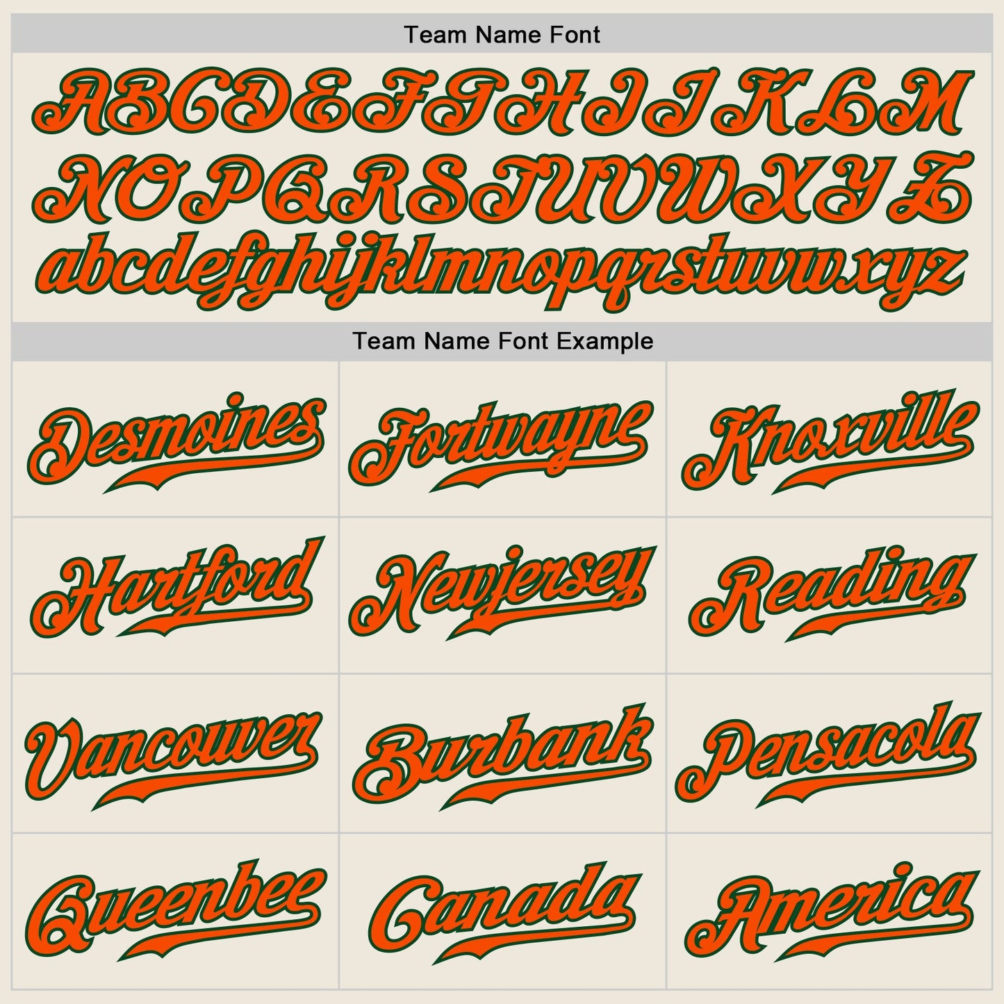 Custom Cream Navy Pinstripe Orange-Green Authentic Baseball Jersey view 5