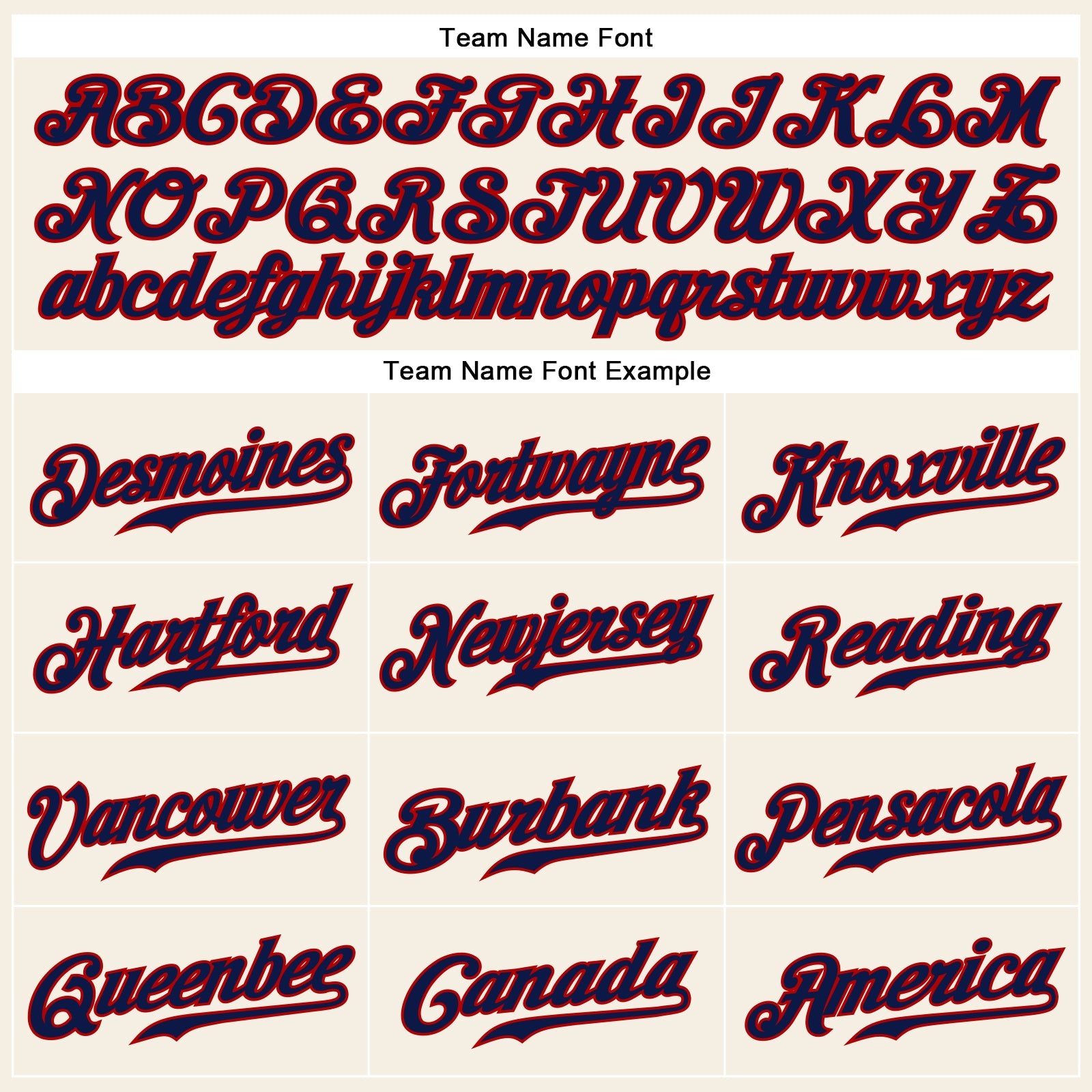 Custom Cream Navy-Red Authentic Sleeveless Baseball Jersey view 3