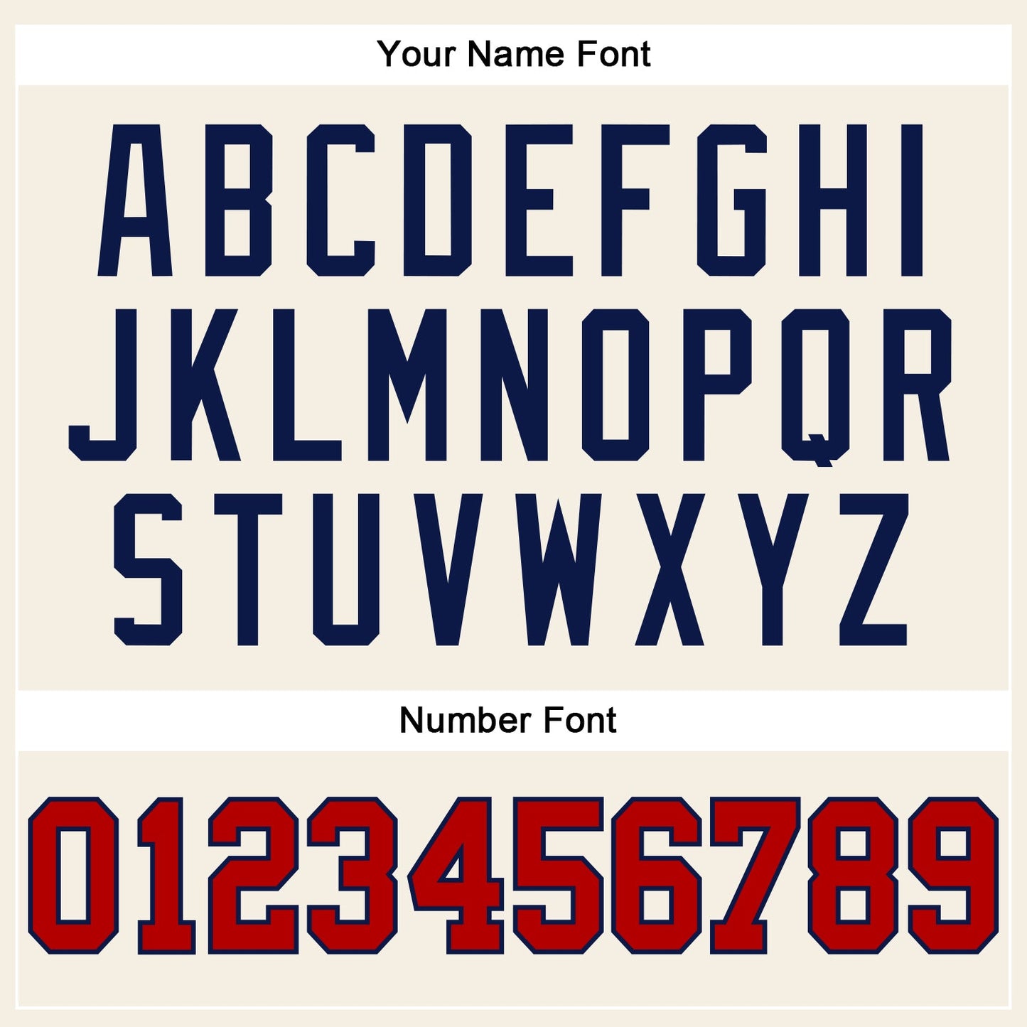 Custom Cream Red-Navy Authentic Sleeveless Baseball Jersey view 4