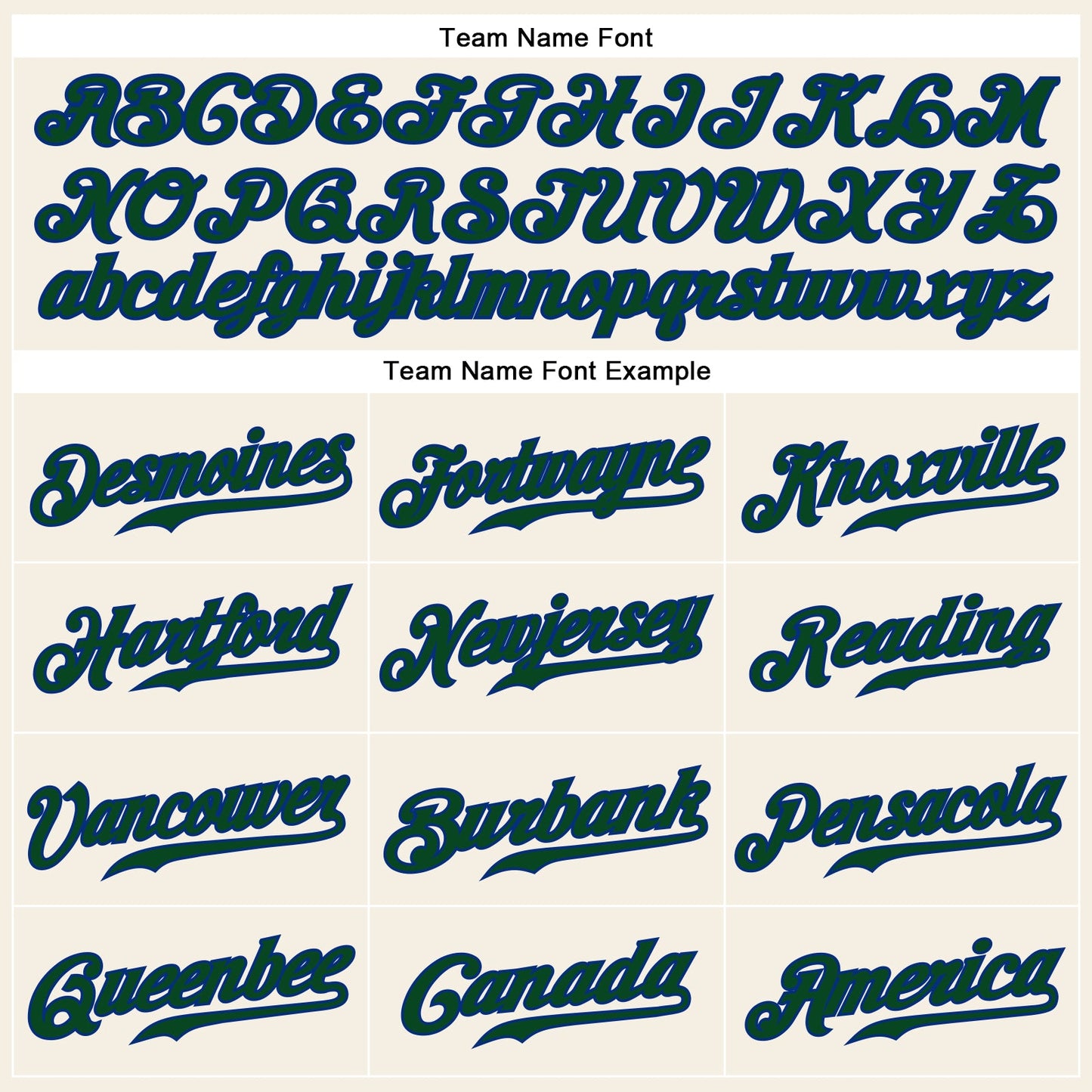 Custom Cream Green-Royal Authentic Sleeveless Baseball Jersey view 3