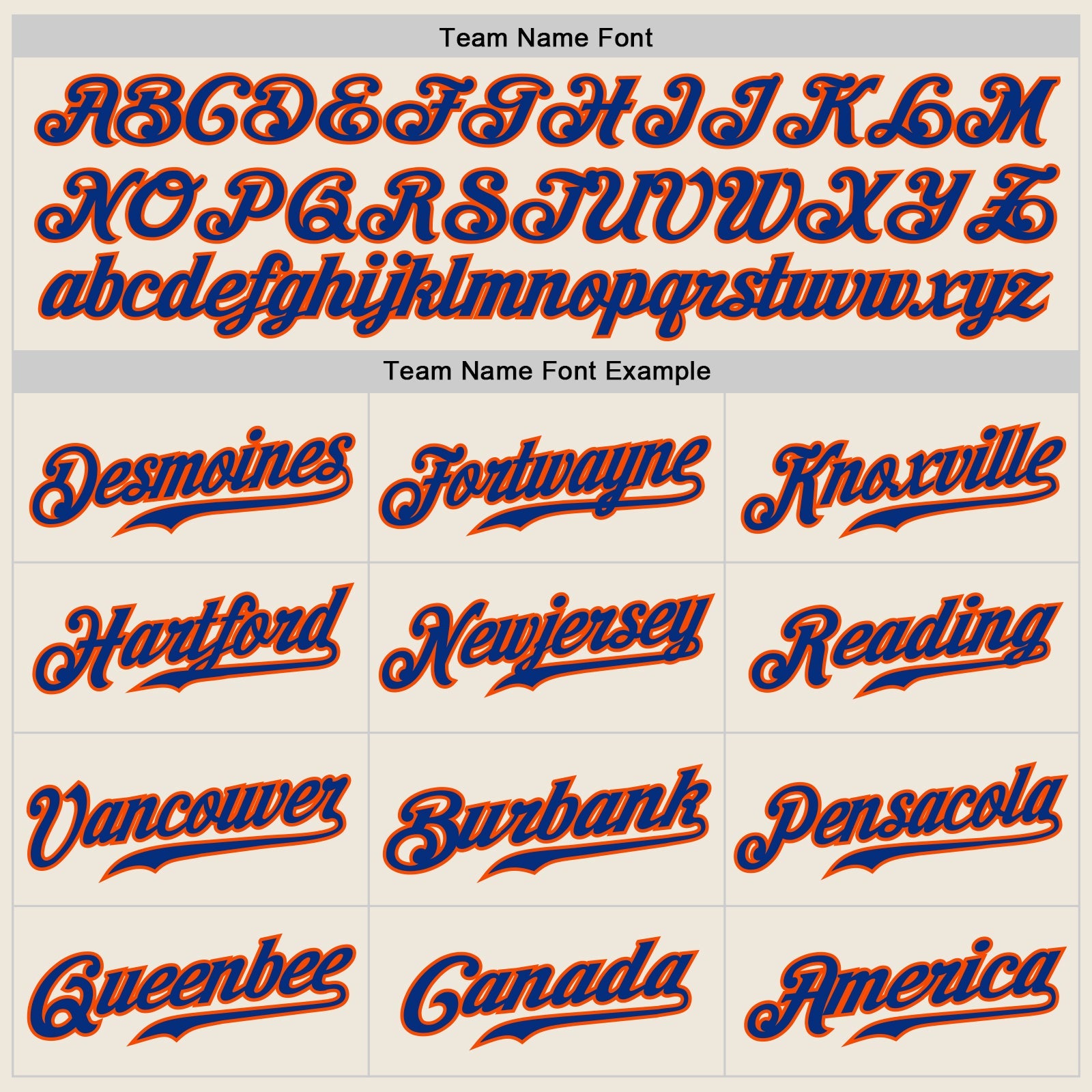 Custom Cream Royal Pinstripe Royal-Orange Authentic Baseball Jersey view 6
