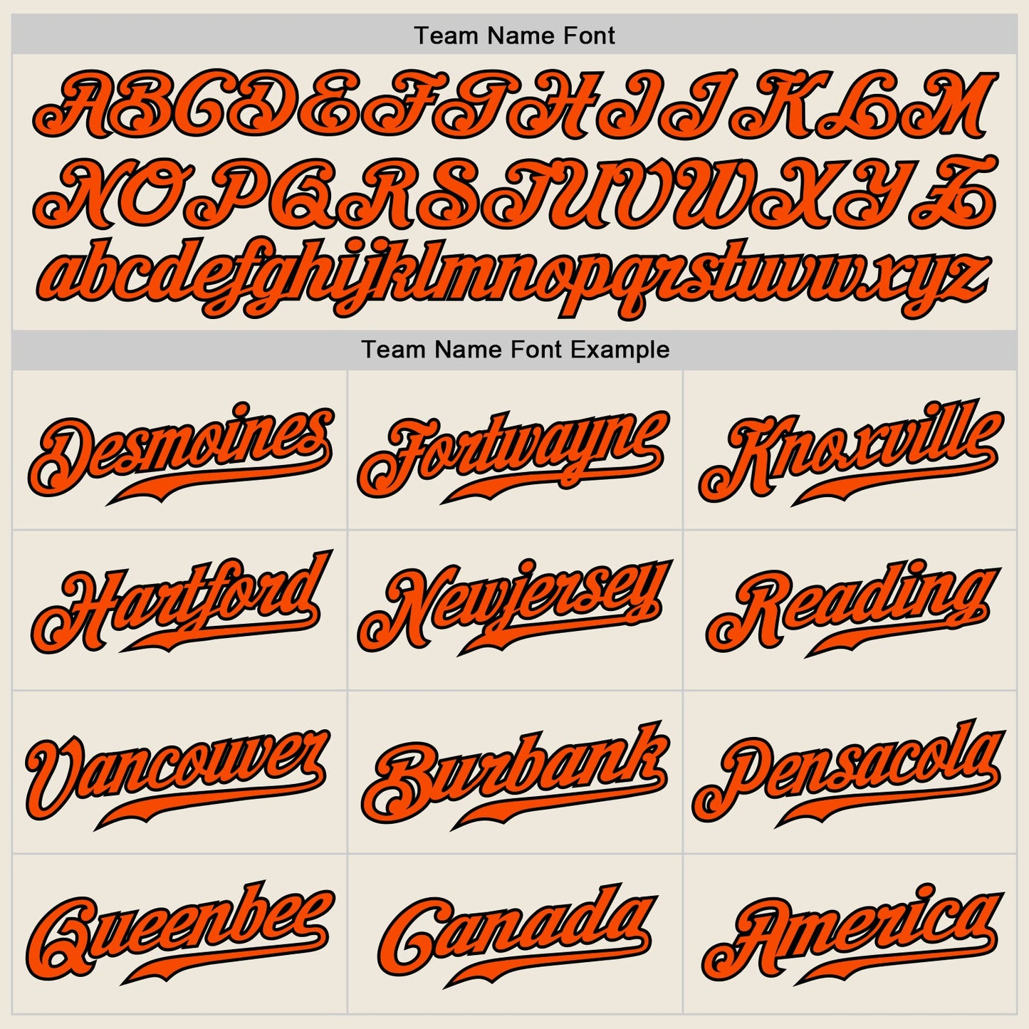 Custom Cream Black Pinstripe Orange-Black Authentic Baseball Jersey view 6