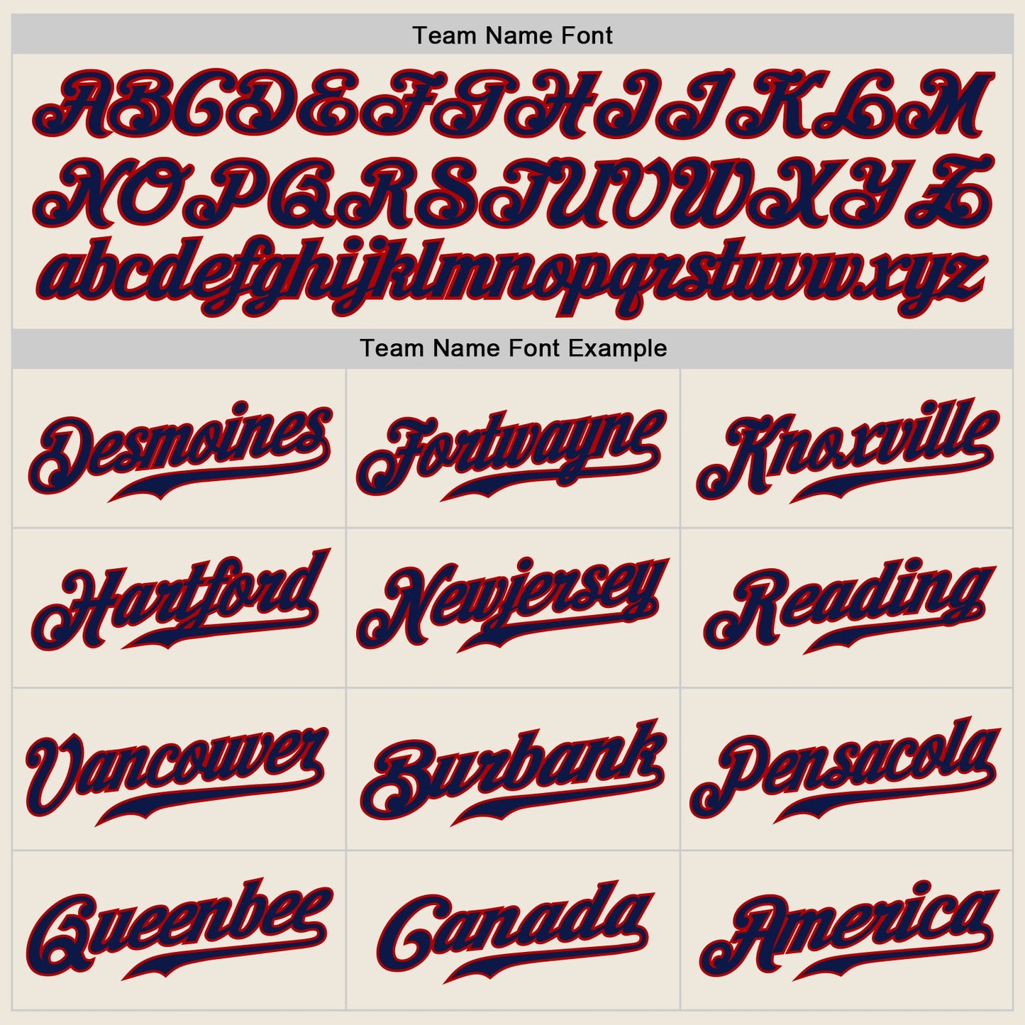 Custom Cream Navy-Red Authentic Baseball Jersey view 4