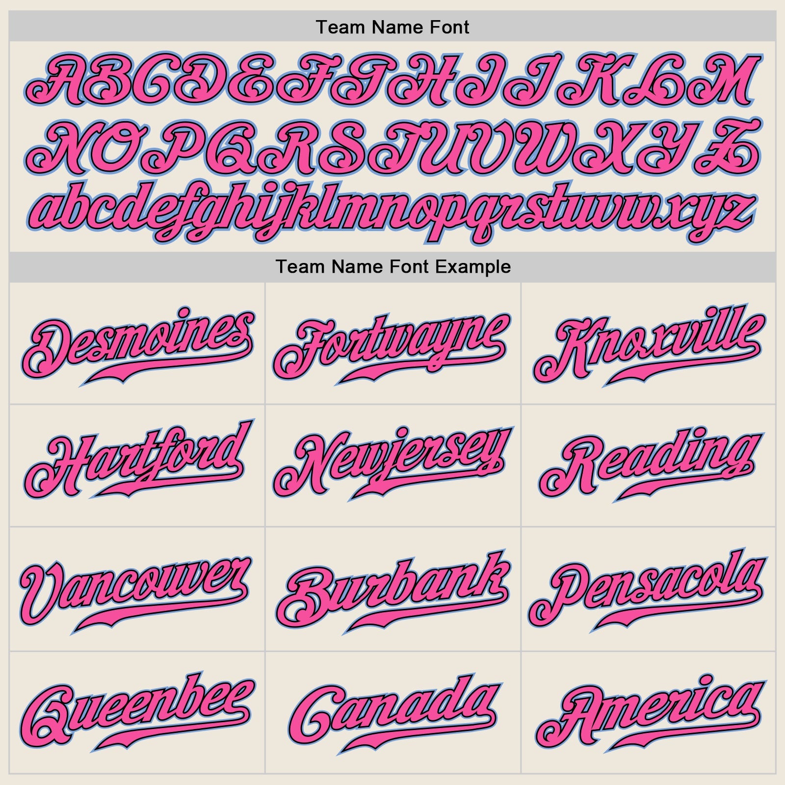 Custom Cream Light Blue Black-Pink Authentic Baseball Jersey view 5