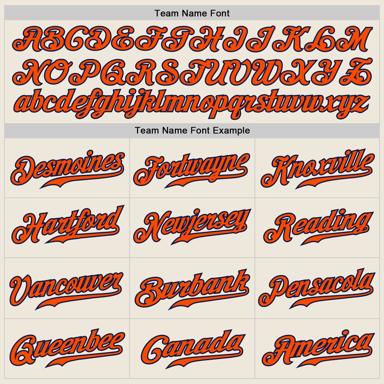 Custom Cream Orange-Navy Authentic Baseball Jersey view 5