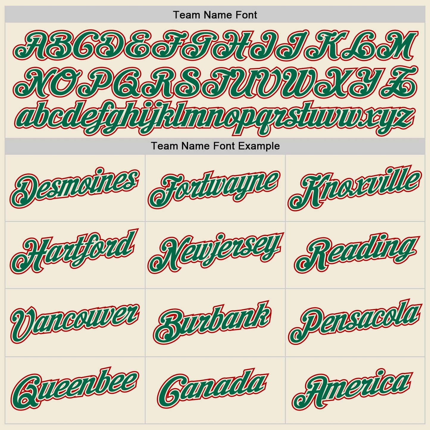 Custom Cream Kelly Green-Red Performance T-Shirt view 3