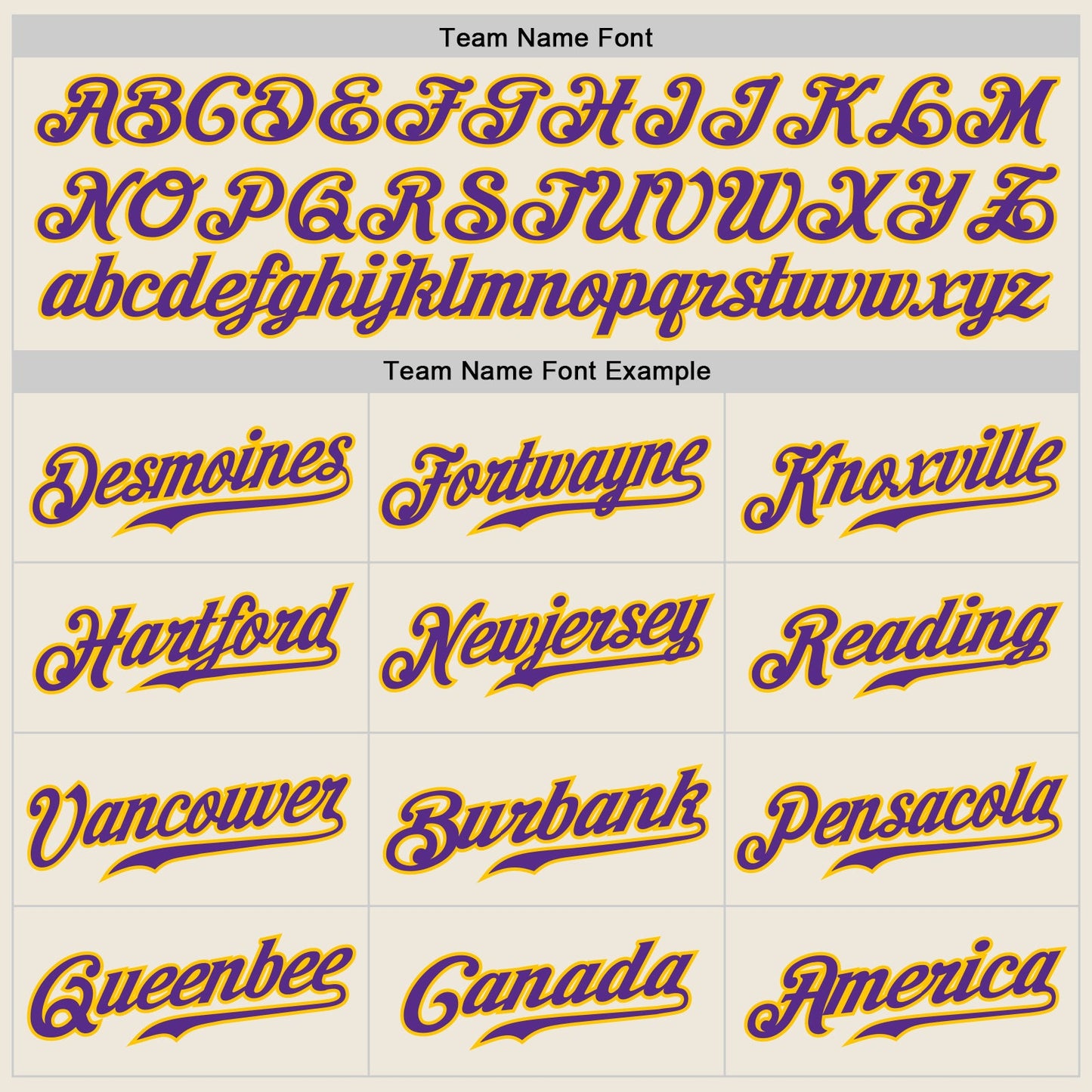 Custom Cream Purple Pinstripe Purple-Gold Authentic Baseball Jersey view 4
