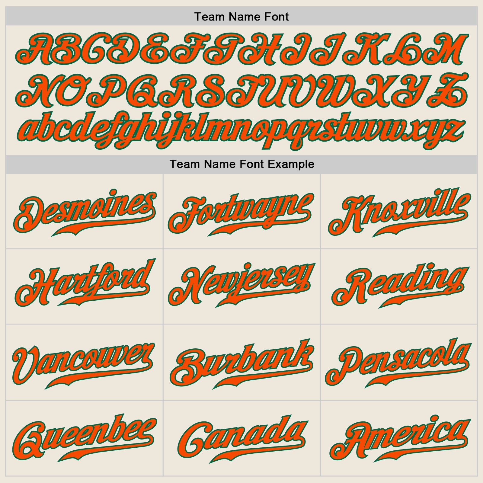 Custom Cream Orange-Kelly Green Authentic Baseball Jersey view 4