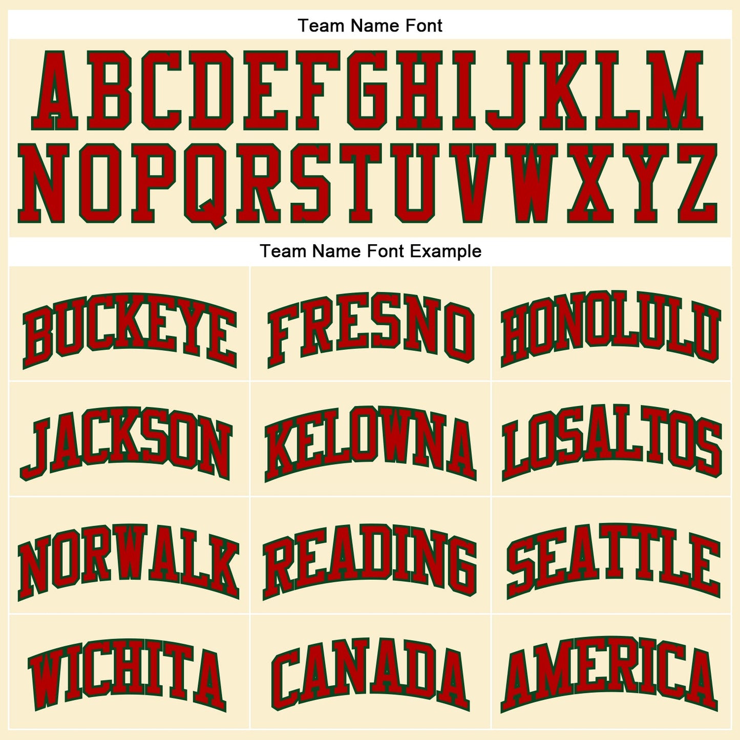 Custom Cream Red-Green Authentic Throwback Basketball Jersey view 3