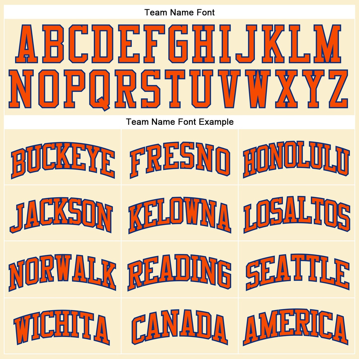 Custom Cream Orange-Royal Authentic Throwback Basketball Jersey view 3