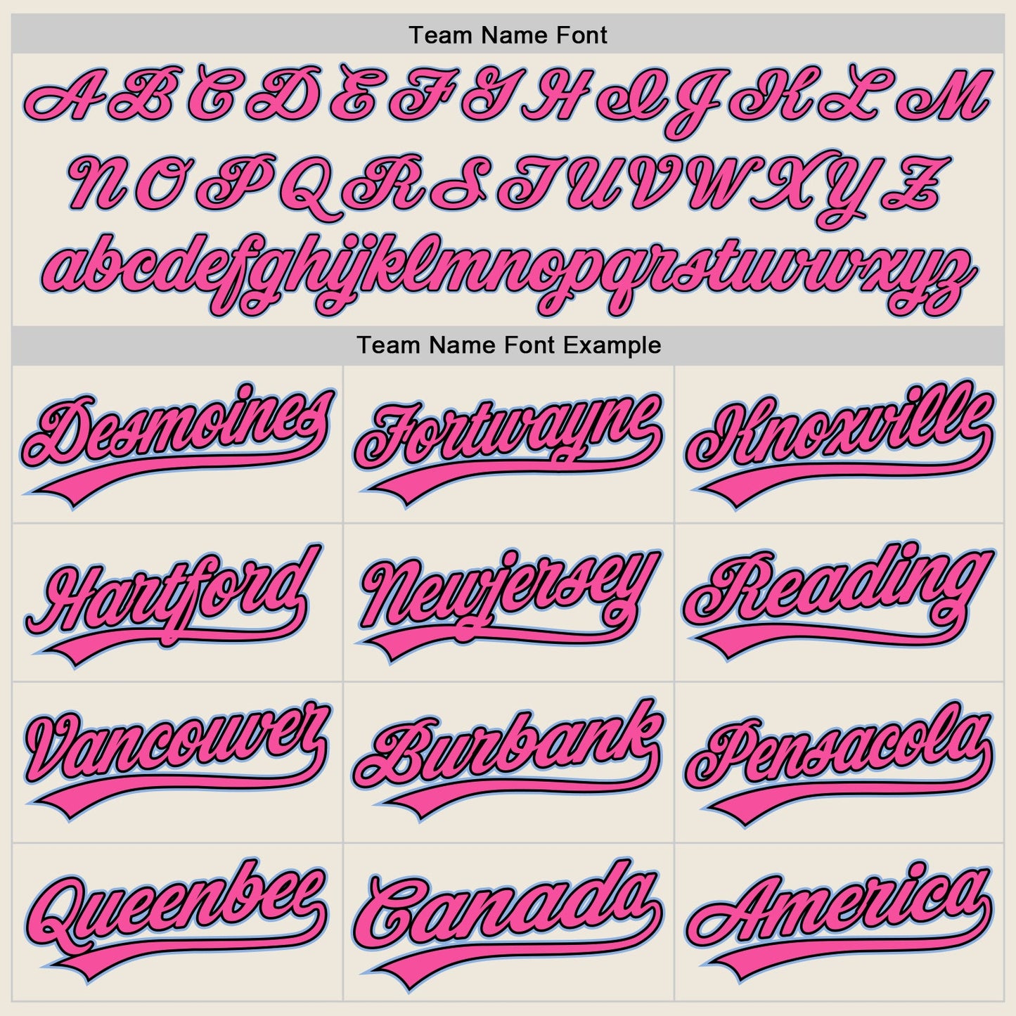 Custom Cream Light Blue Black-Pink Authentic Baseball Jersey view 4