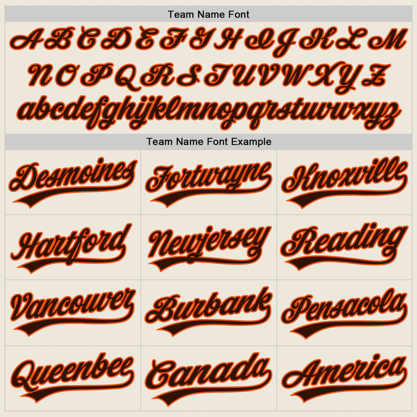 Custom Cream Brown-Orange Authentic Baseball Jersey view 4