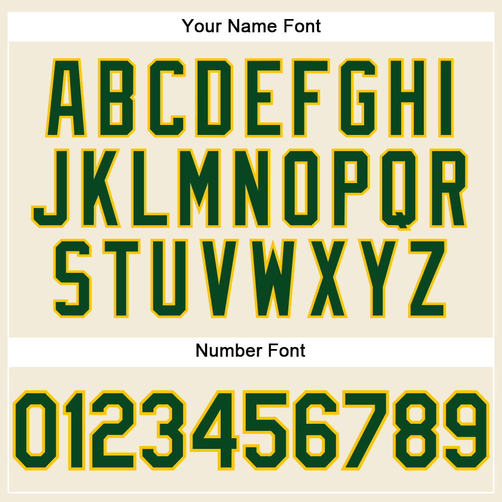 Custom Cream Green-Yellow Performance T-Shirt view 4