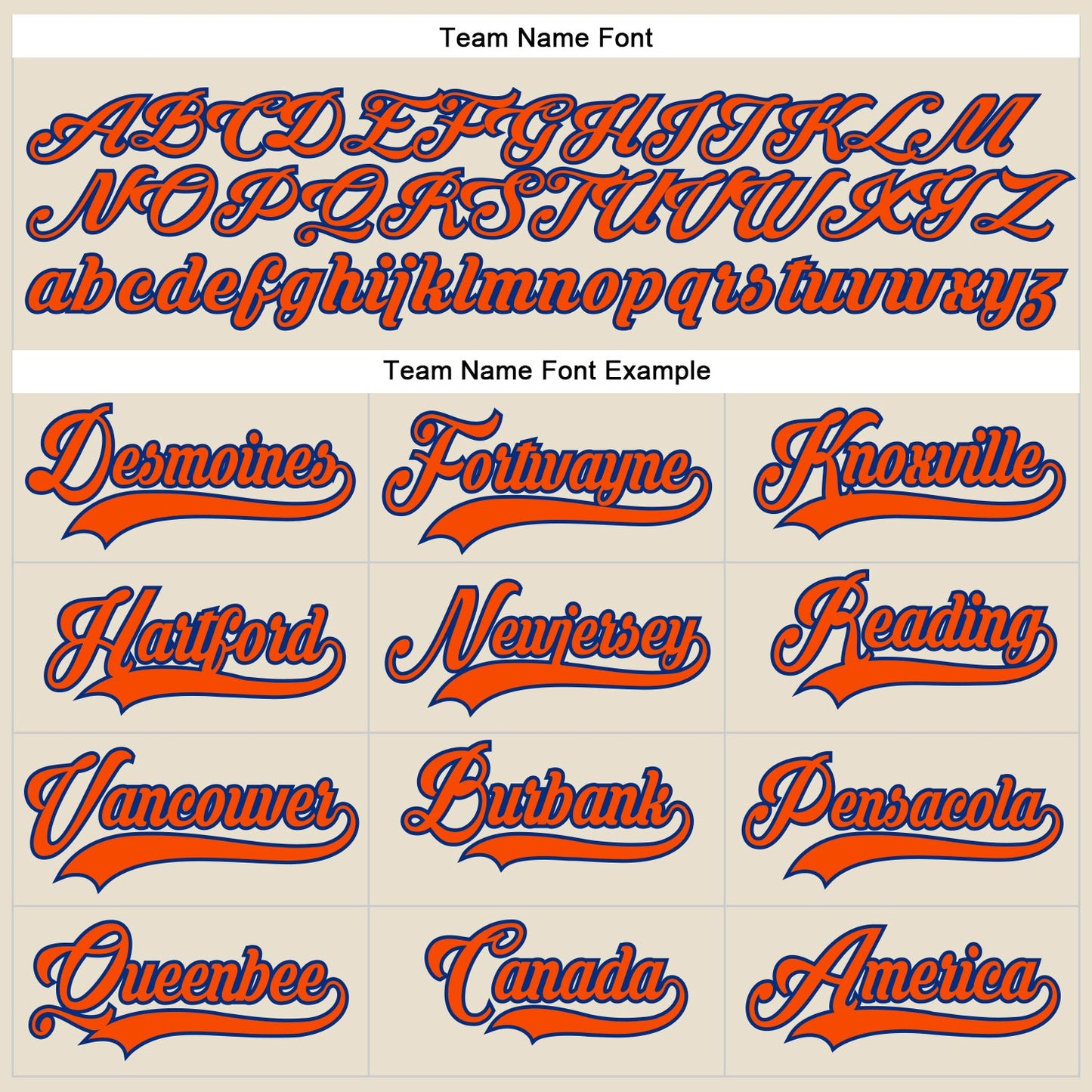 Custom Cream Orange-Royal Hockey Lace Neck Jersey view 4